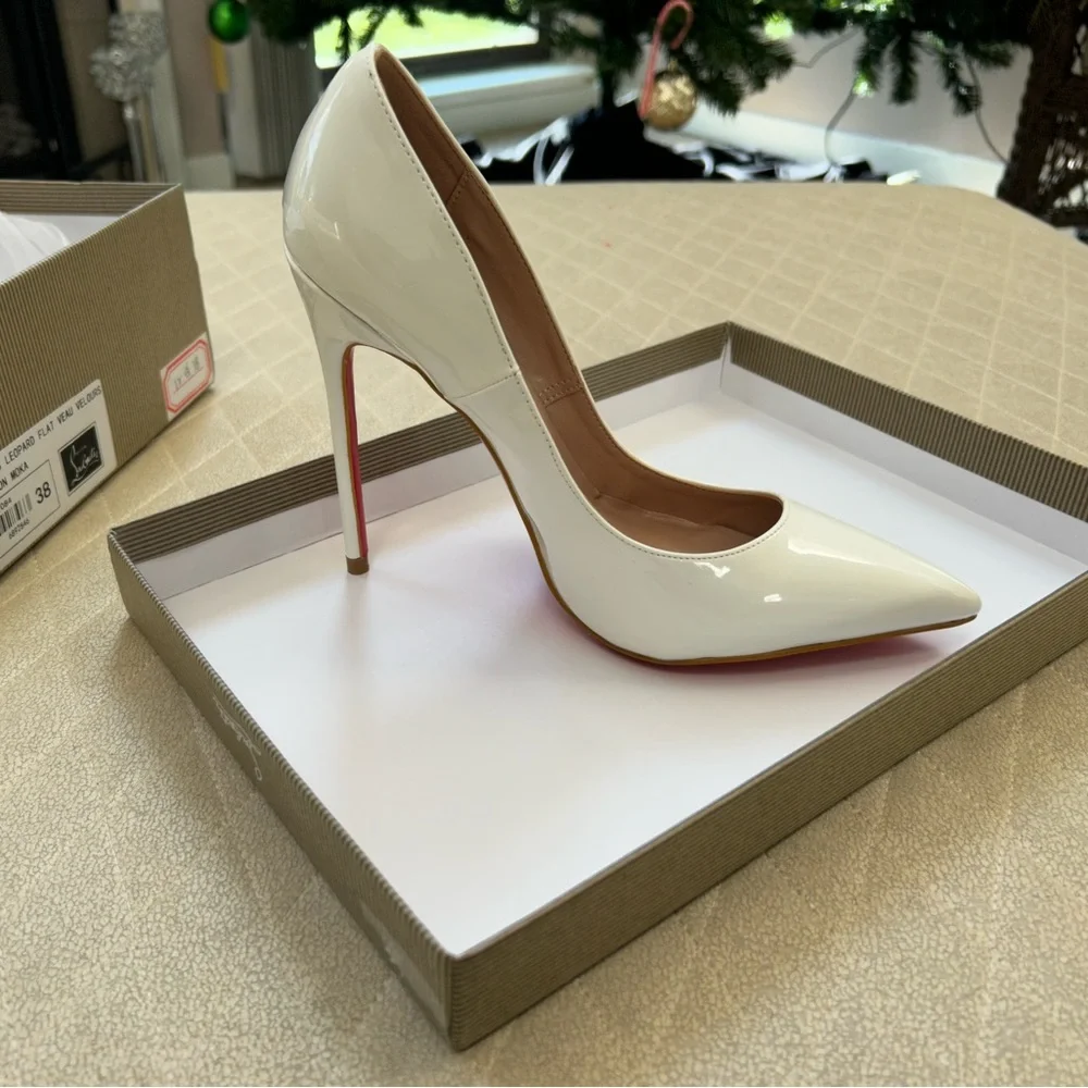 Brand new red bottoms with box size 38 - Picture 8 of 13